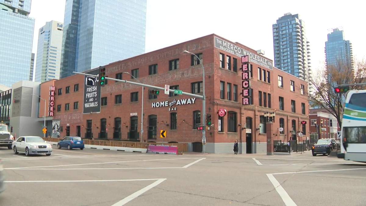 The Mercer Building in downtown Edmonton on Monday, September 25, 2023.