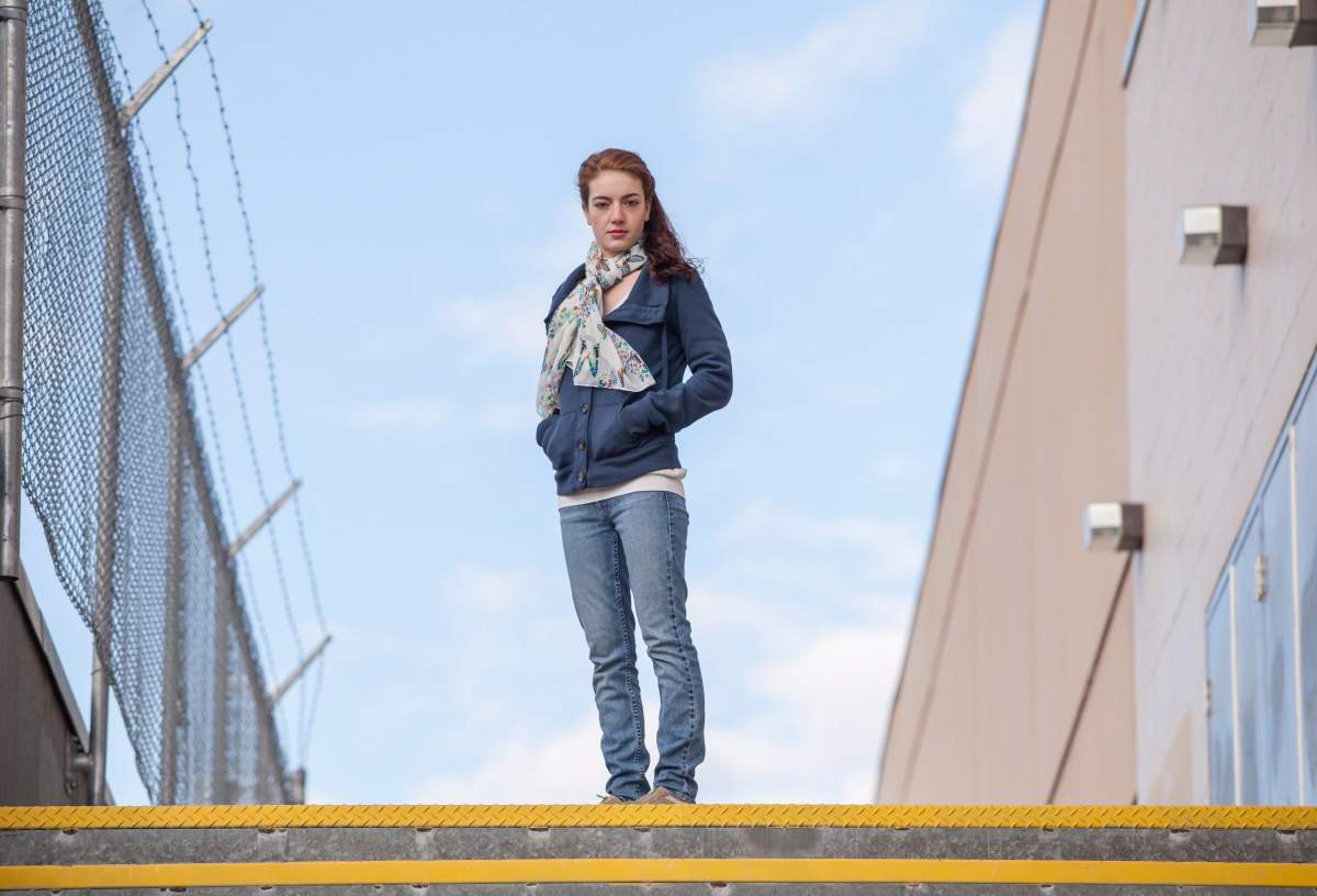 File photo of Stephanie Hale posing for a photograph in Kamloops on Oct. 20, 2016.
