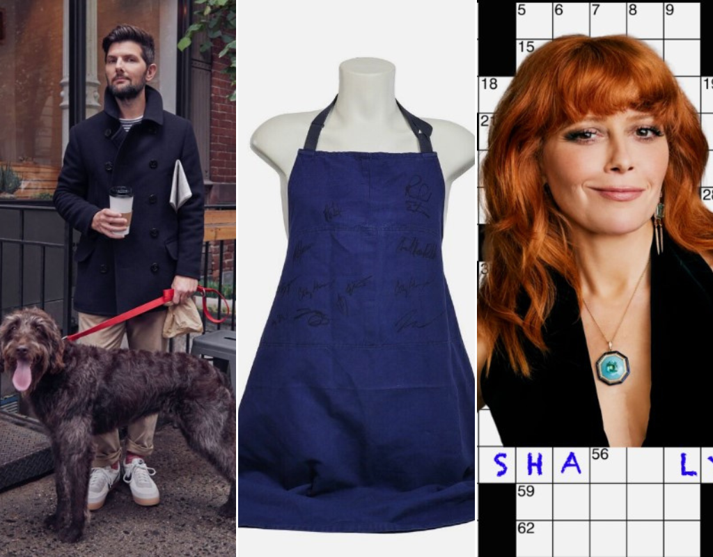 Celebrities are offering up some strange things for auction
