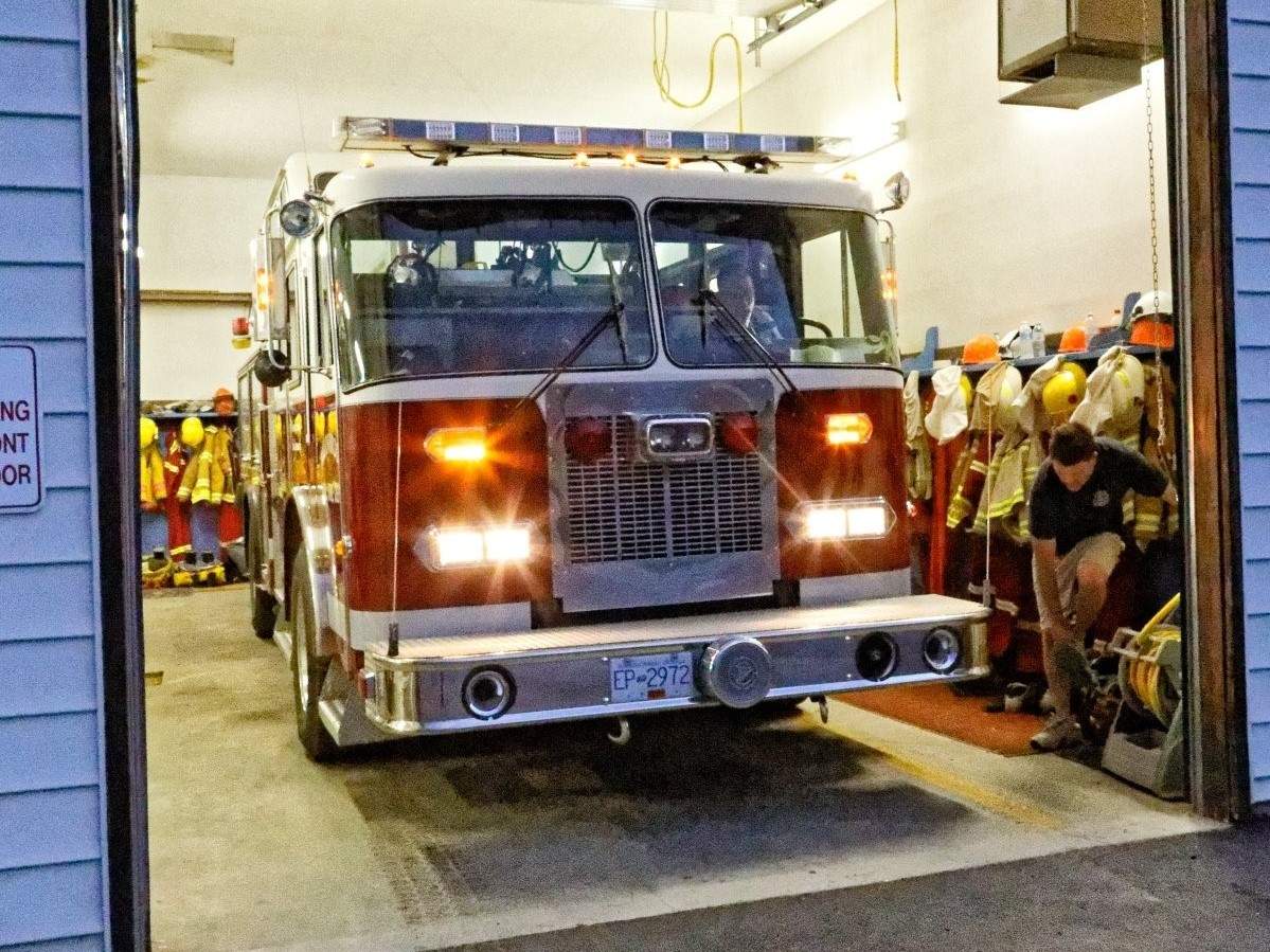 File photo of the Willowbrook Volunteer Fire Department in the South Okanagan.