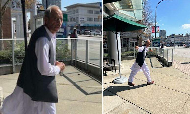 Anyone who recognizes this man is asked to contact Burnaby RCMP. 