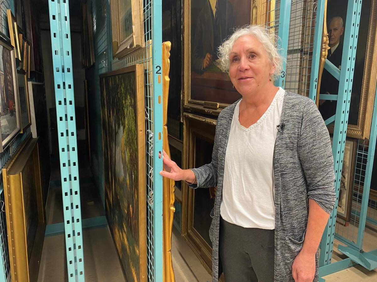 The collection’s curator Cathy Molloy said the collection grows each year with selections made in July.