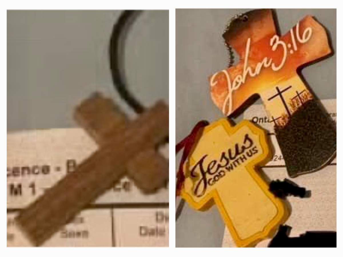 A woman is asking that crosses belonging to her late brother be returned after they were stolen from her vehicle in Peterborough on Sept. 6.