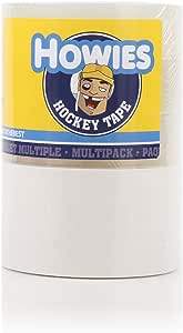 White rolls of Howie's hockey tape in a package