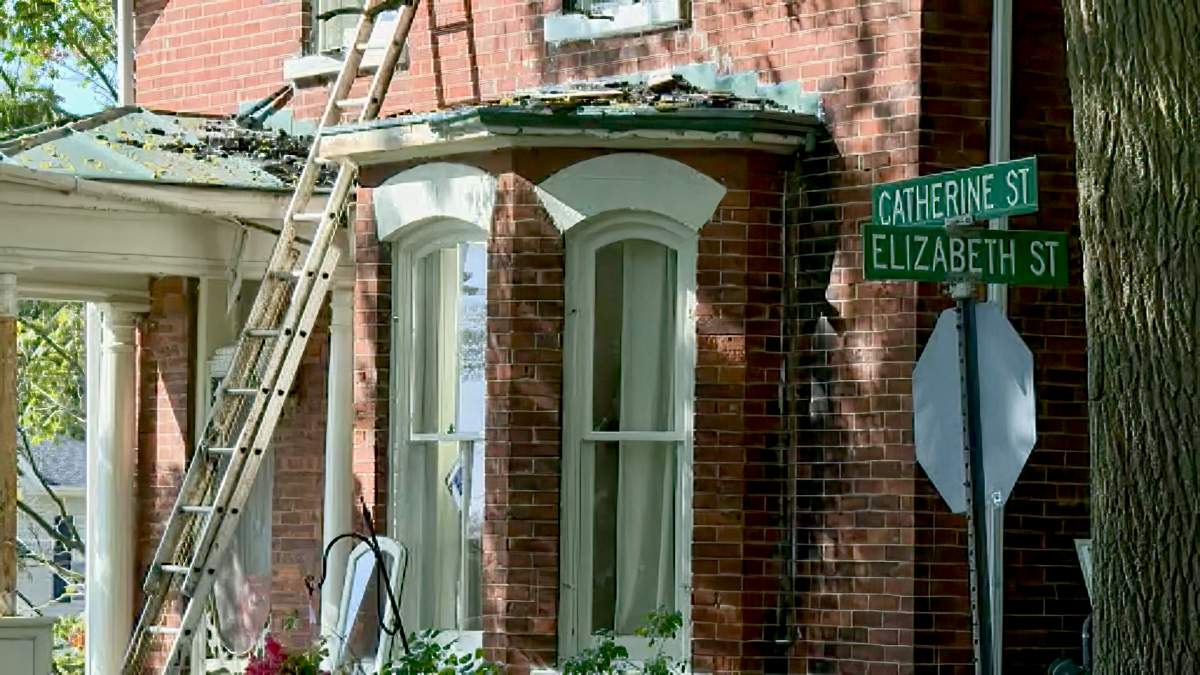 No injuries were reported following a house fire in Port Hope, Ont. on Sept. 10, 2023.