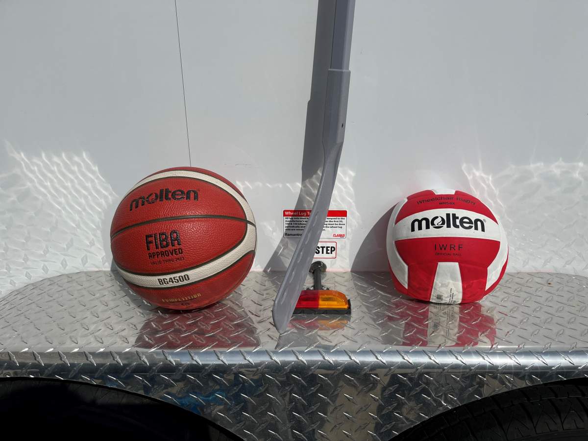 Regina police searching for stolen wheelchair sports equipment - image