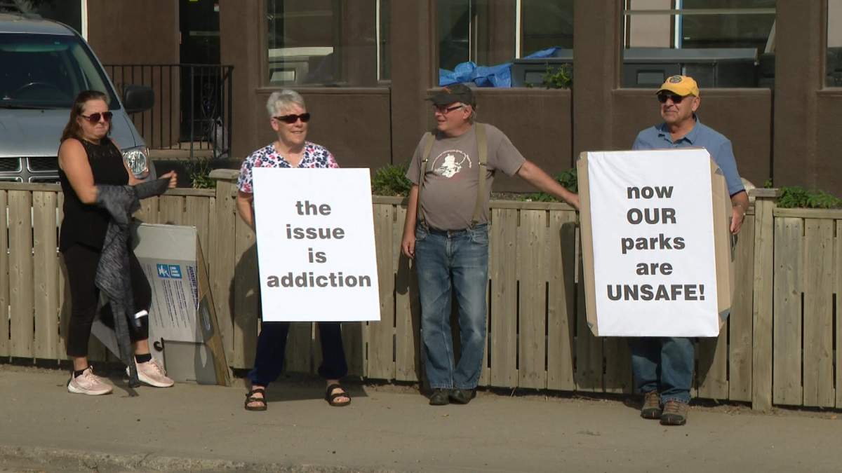 Fairhaven residents rally against Emergency Wellness Centre - image