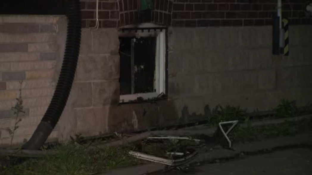 Firefighters responded to a home on Vaughan Road late Wednesday.