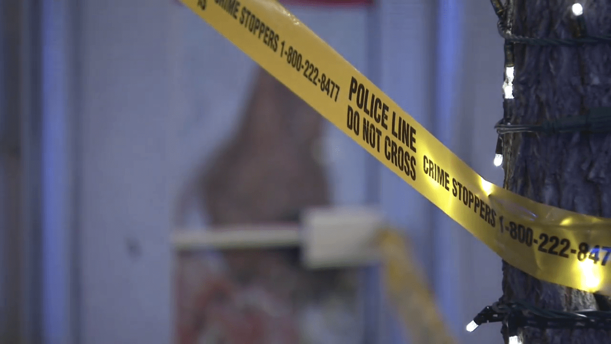 Crime scene tape