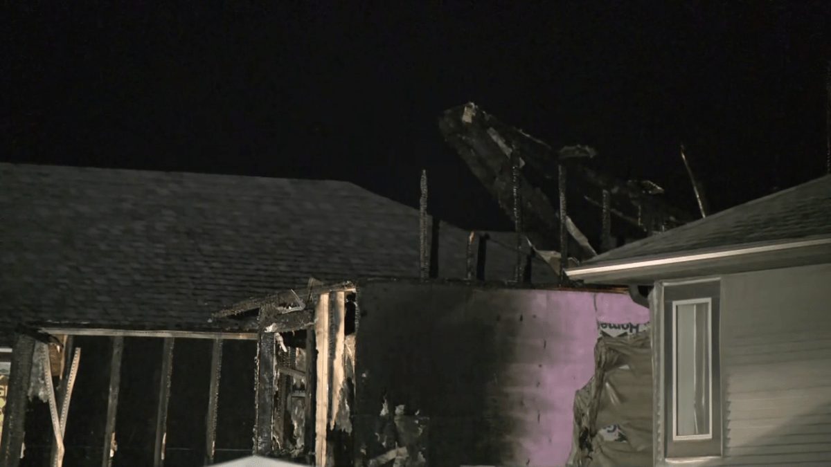 Around 11:45 p.m. Tuesday, firefighters were informed about a house fire in the 200 block of Skyview Shores Manor N.E.