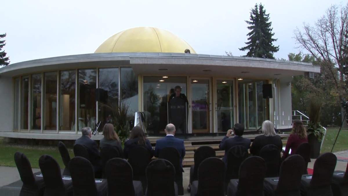 The Queen Elizabeth II Planetarium reopened Sept. 29, 2023.