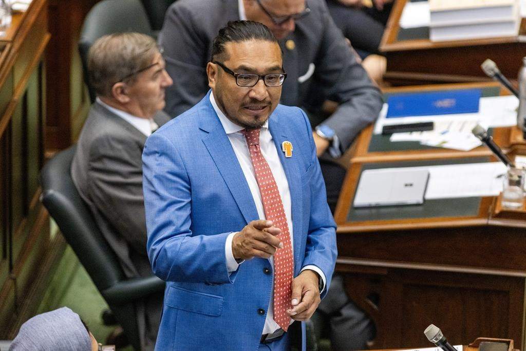 Deputy Leader of the Ontario NDP, Sol Mamakwa, blasted the Ford government March 5.