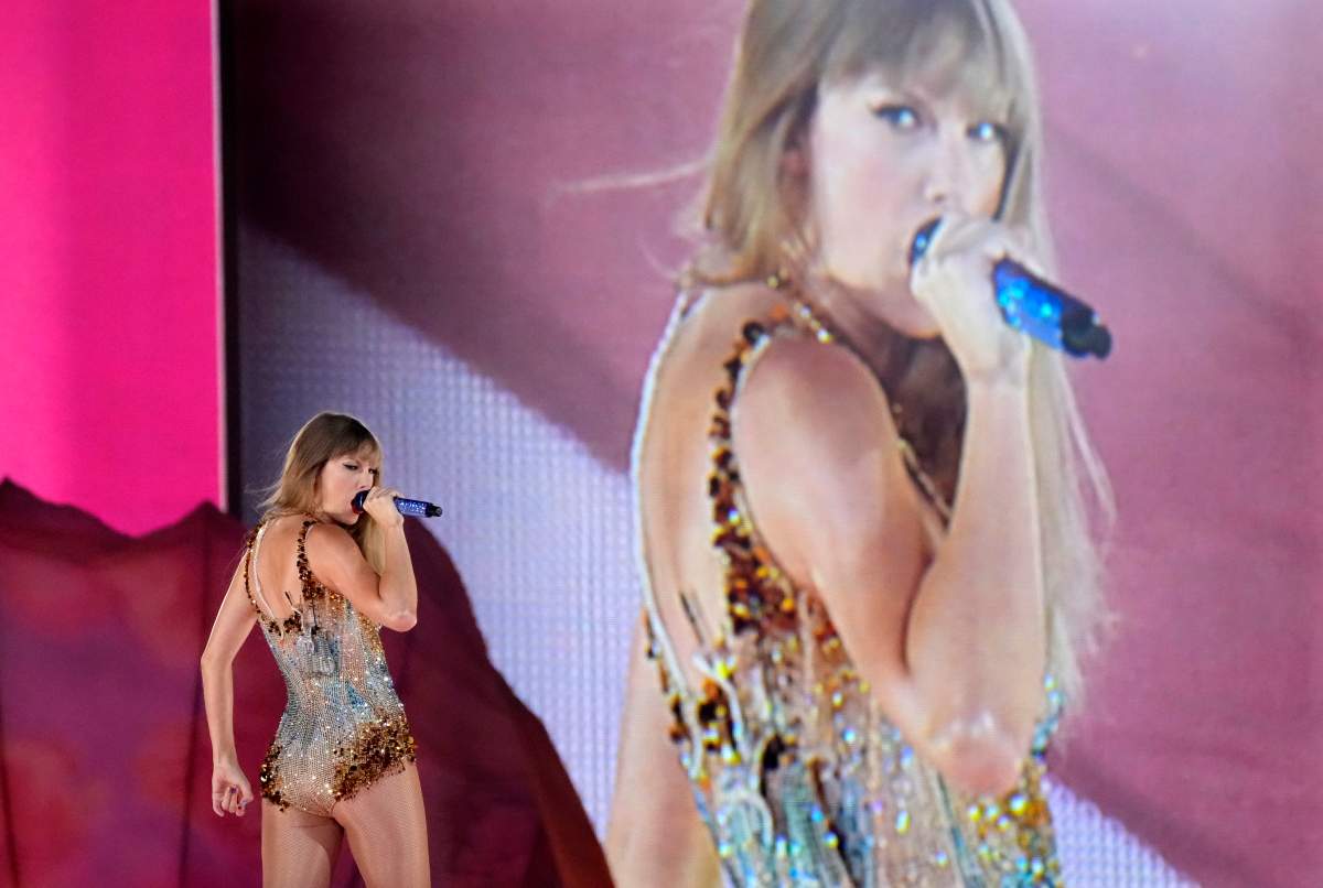 Don't be surprised if you hear someone that sounds like Taylor Swift singing 'Hammer Smashed Face' by Cannibal Corpse.