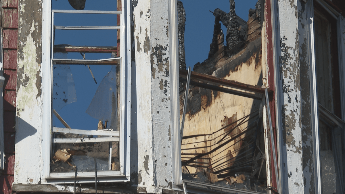 Crews were pulled from the home for firefigher safety about an hour in to the fire.