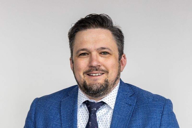Former mayor of the City of Morden, Brandon Burley.