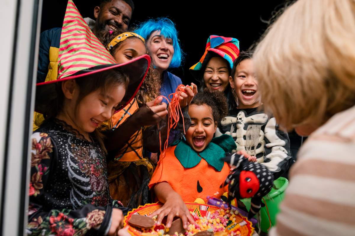 kids trick or treating
