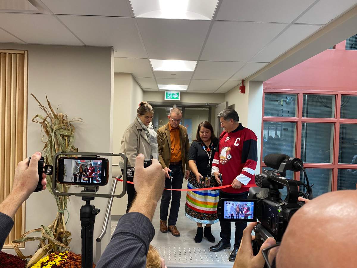 The grand opening, held on Wednesday Oct. 25, 2023, showcased the new space at 493 Dundas St. which more than doubles SOAHAC’s previous clinic, offering increased privacy and accessibility for clients.