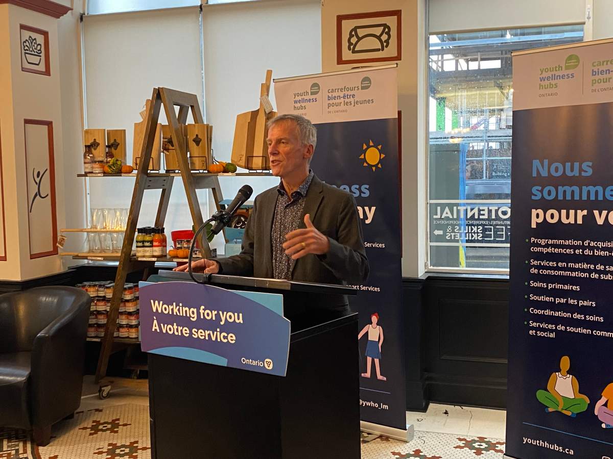 The hub will allow youth aged 12-25 to access supports to address mental health, primary care, employment, housing and other community and social services.