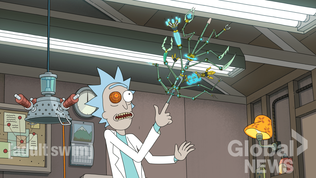 An exclusive image from season 7 of Rick and Morty, which premieres on Oct. 15 on Adult Swim.