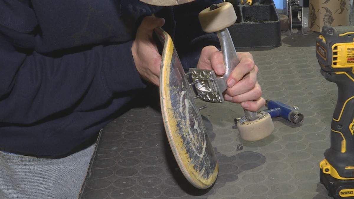 Smeall says Sk8 Skates has been struggling for business as more Manitobans hold back on discretionary spending.