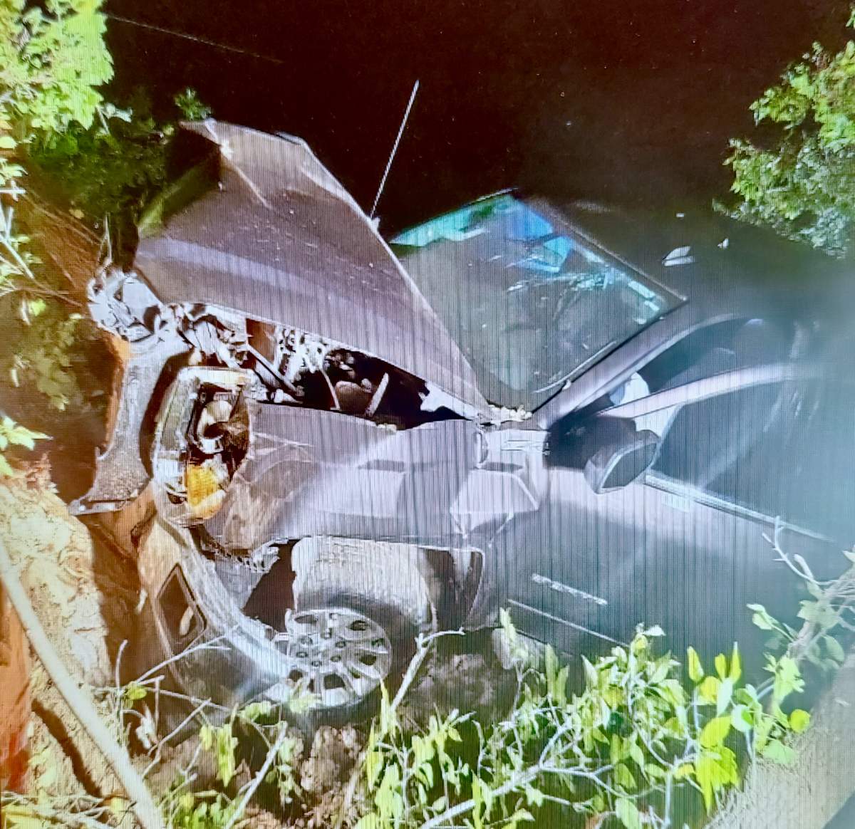 A man was charged with impaired driving following a crash in Little Britain, Ont., on Sept. 30, 2023.