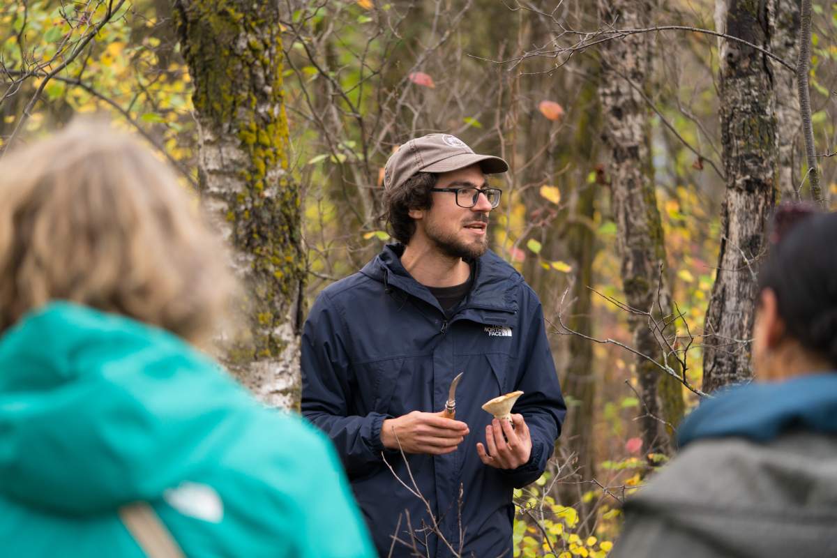 Tom Nagy gives community workshops to share his “mycological fungal appreciation.”
