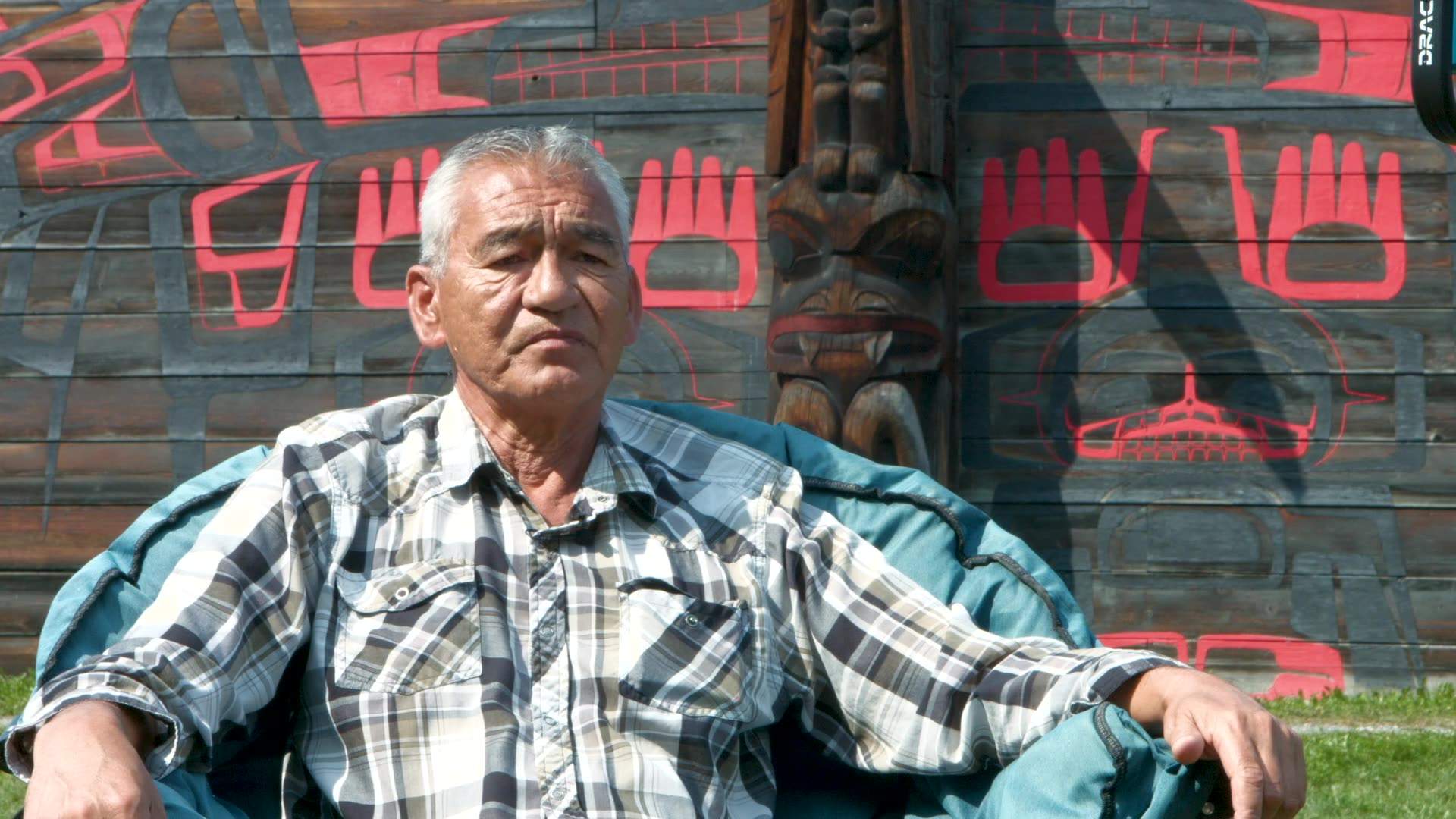 Chief Na-moks is the hereditary chief for the Wet’suwet’en.