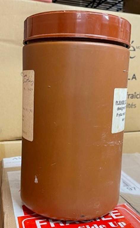 North Vancouver RCMP are seeking the return of these ashes, stolen from a parked vehicle on Saturday.