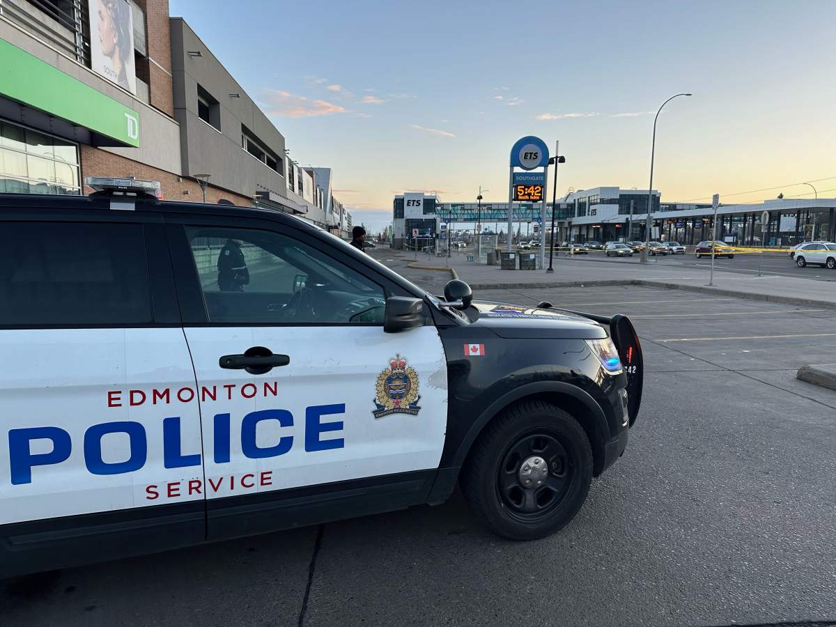 Police investigate a suspicious package at Southgate Transit Centre on Friday, Nov 3, 2023.