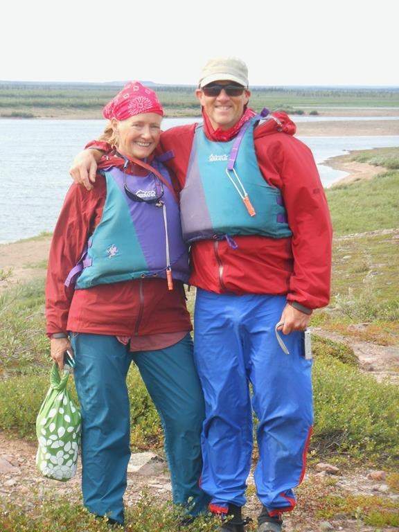 Doug Inglis and his partner, Jenny Gusse, both 62, are seen in an undated handout photo. The family of the couple killed by a grizzly bear in Banff National Park is establishing an endowment fund at the University of Lethbridge in their memory. THE CANADIAN PRESS/HO-Ron Teather *MANDATORY CREDIT*