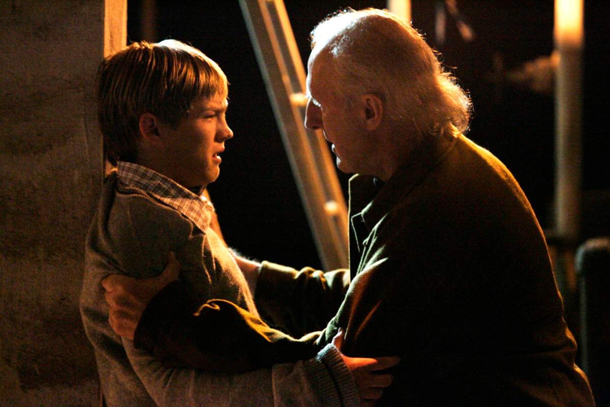 Evan Ellingson and James Cromwell in '24.'