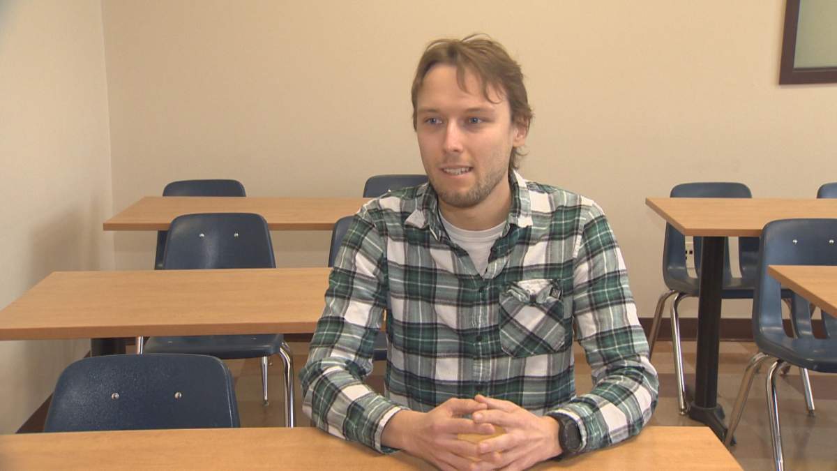 Yuri Vynohradov is working as a cook in a fine-dining Italian restaurant in Winnipeg. He was also a cook in Ukraine.