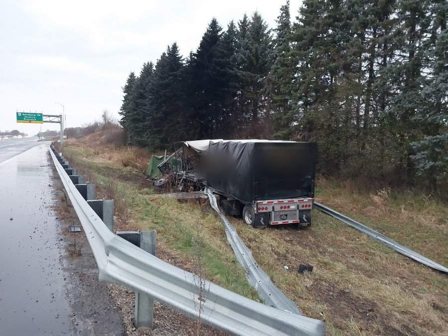 Oxford County OPP first arrived at the scene on Highway 401, between Highway 59 and Sweaburg Road, around 3 a.m. on Tuesday Nov. 21, 2023.