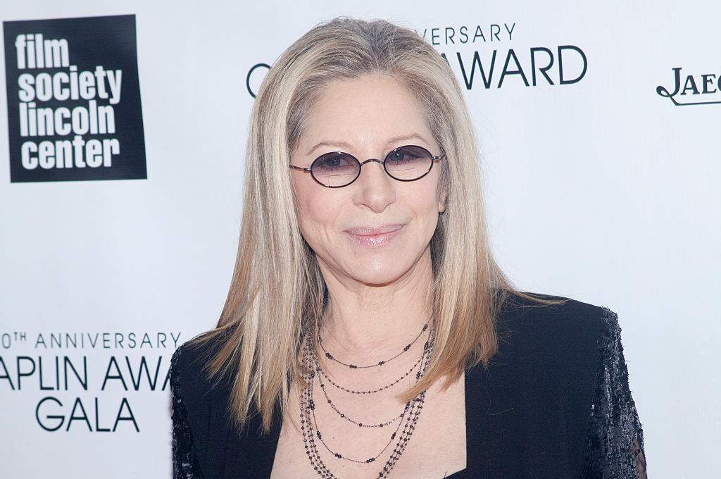 FILE - Barbra Streisand attends The 40th Anniversary Chaplin Award Gala at Avery Fisher Hall at Lincoln Center for the Performing Arts in New York City.