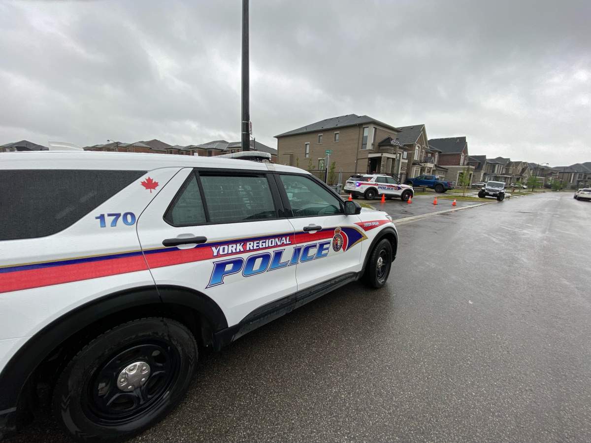 Police on scene following a fatal shooting in Aurora on June 12, 2023.