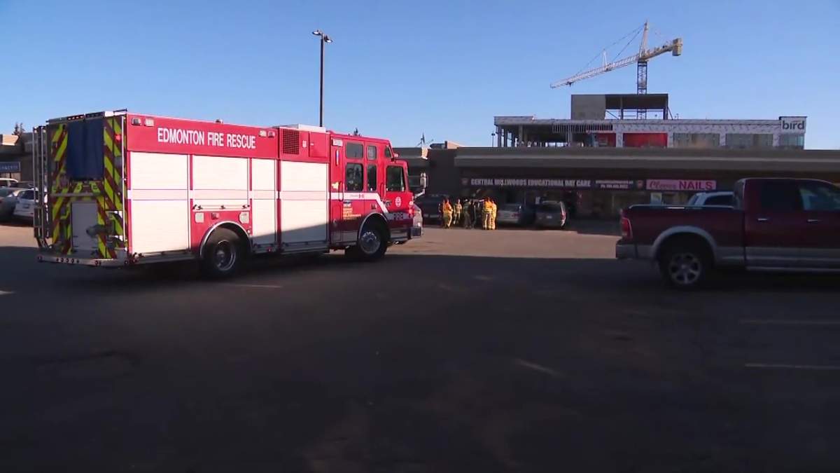 Car into daycare at 2800 block Mill Woods Road on Tuesday, Nov. 14, 2023.