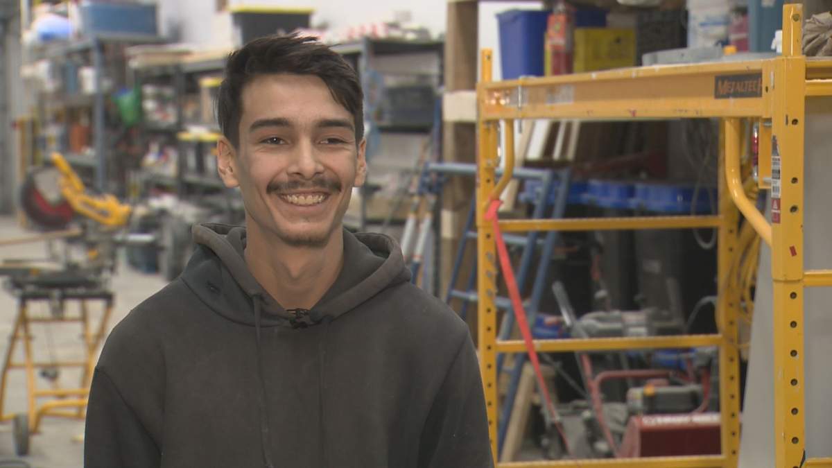 Alex Campbell has been working with Step Up Construction for the past five months.