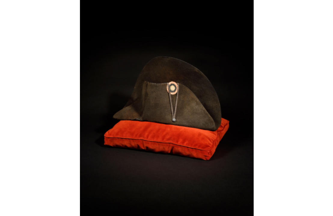 A bicorne hat owned by Napoleon Bonaparte that sold for $2.8 million at auction on Nov. 19, 2023.