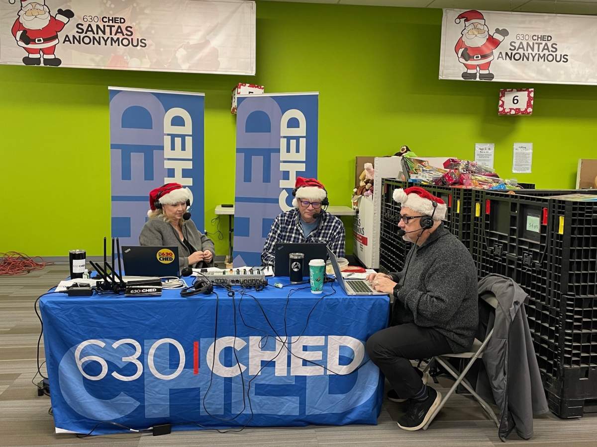 Santa's Day is Dec. 7, 2023, for 630 CHED Santas Anonymous.