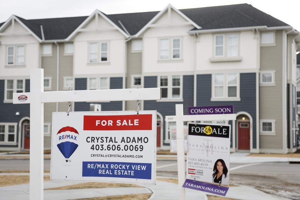 File photo of houses for sale in a new suburb.
