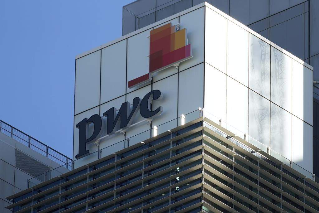 CPA Ontario says accounting firm PwC has paid $1.45 million in fines and costs for breaching the regulatory organization's code of professional conduct. Signage appears on the Australian head office building of PricewaterhouseCoopers in Sydney, Monday, June 26, 2023. 