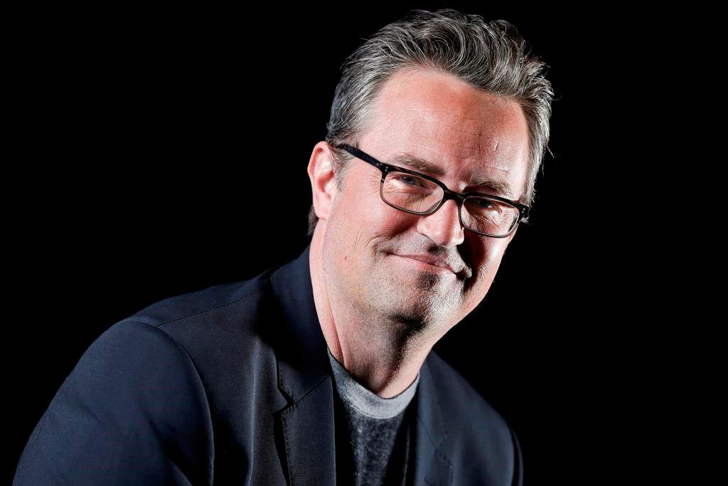 Matthew Perry poses for a portrait on Feb. 17, 2015, in New York.