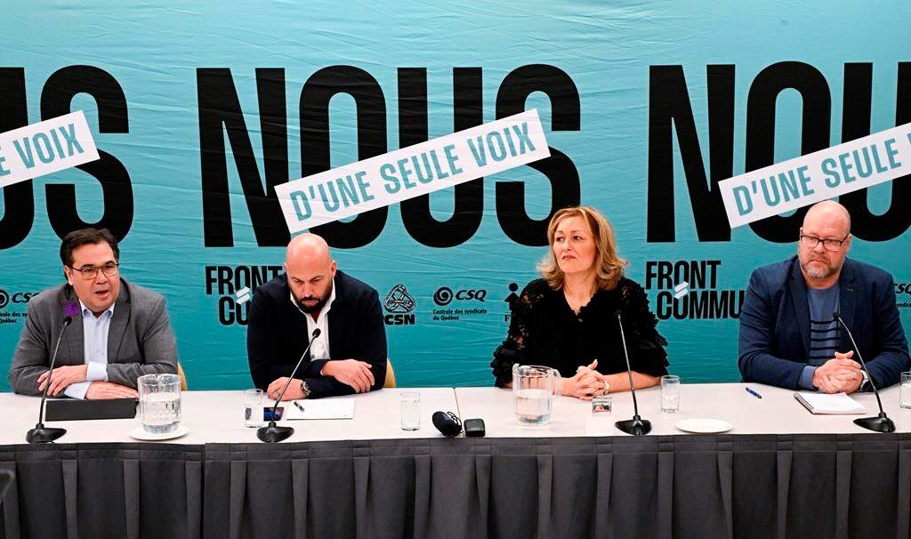 All the unions affiliated with a Quebec labour alliance representing around 420,000 public sector workers have now reached tentative deals on working conditions with the provincial government.