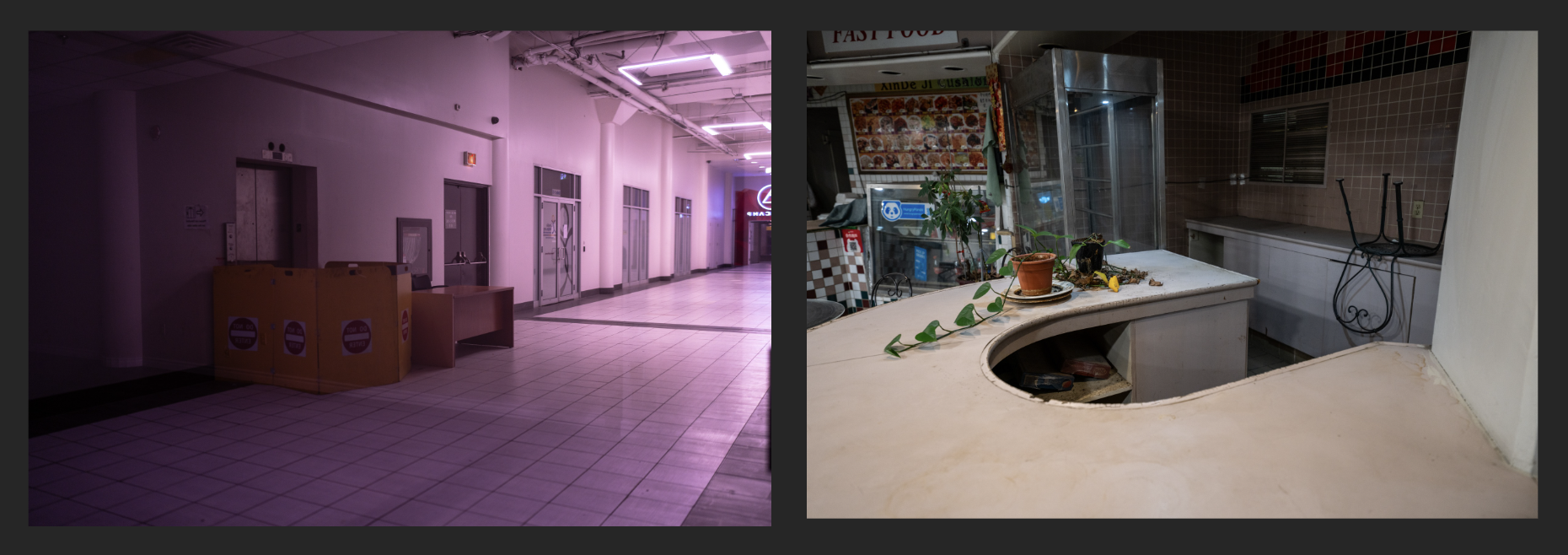 Liminal spaces in Toronto.
