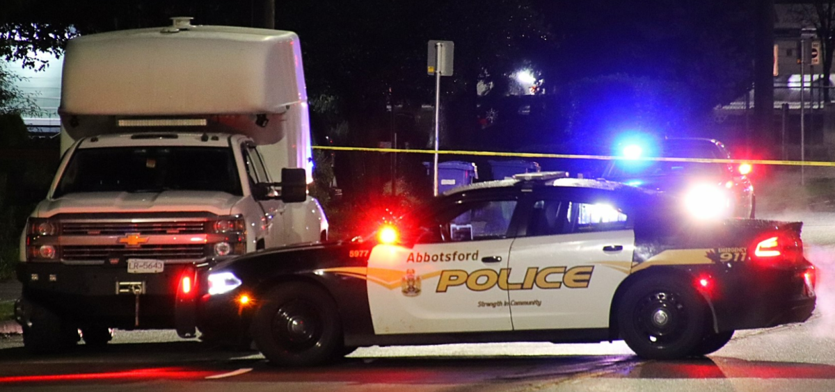 Abbotsford Police investigate the crash.