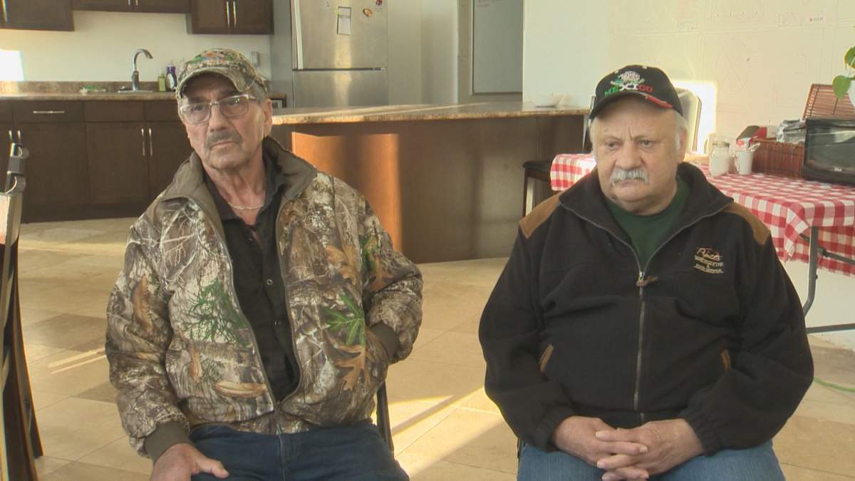 Bob Bernat and Alex Senyk are survivors of the bus crash. They’ve been friends for about 30 years.