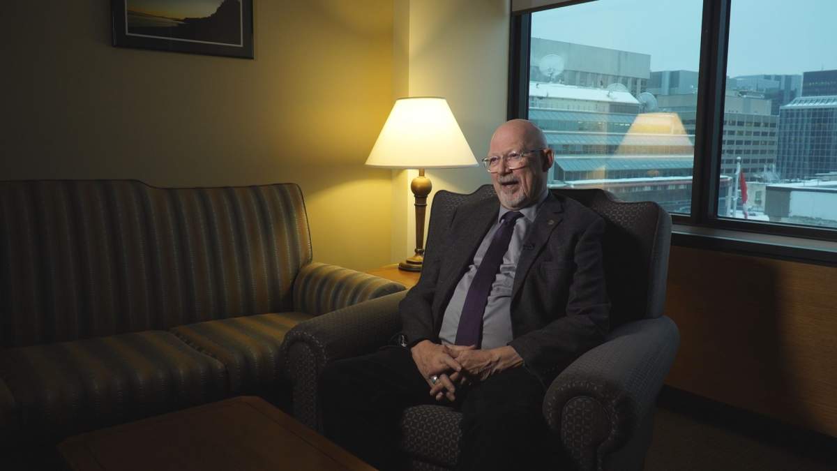 Esquimalt—Saanich—Sooke MP Randall Garrison sits down for an interview in his Parliament Hill office to talk about how the atmosphere of politics has changed during his time in office.