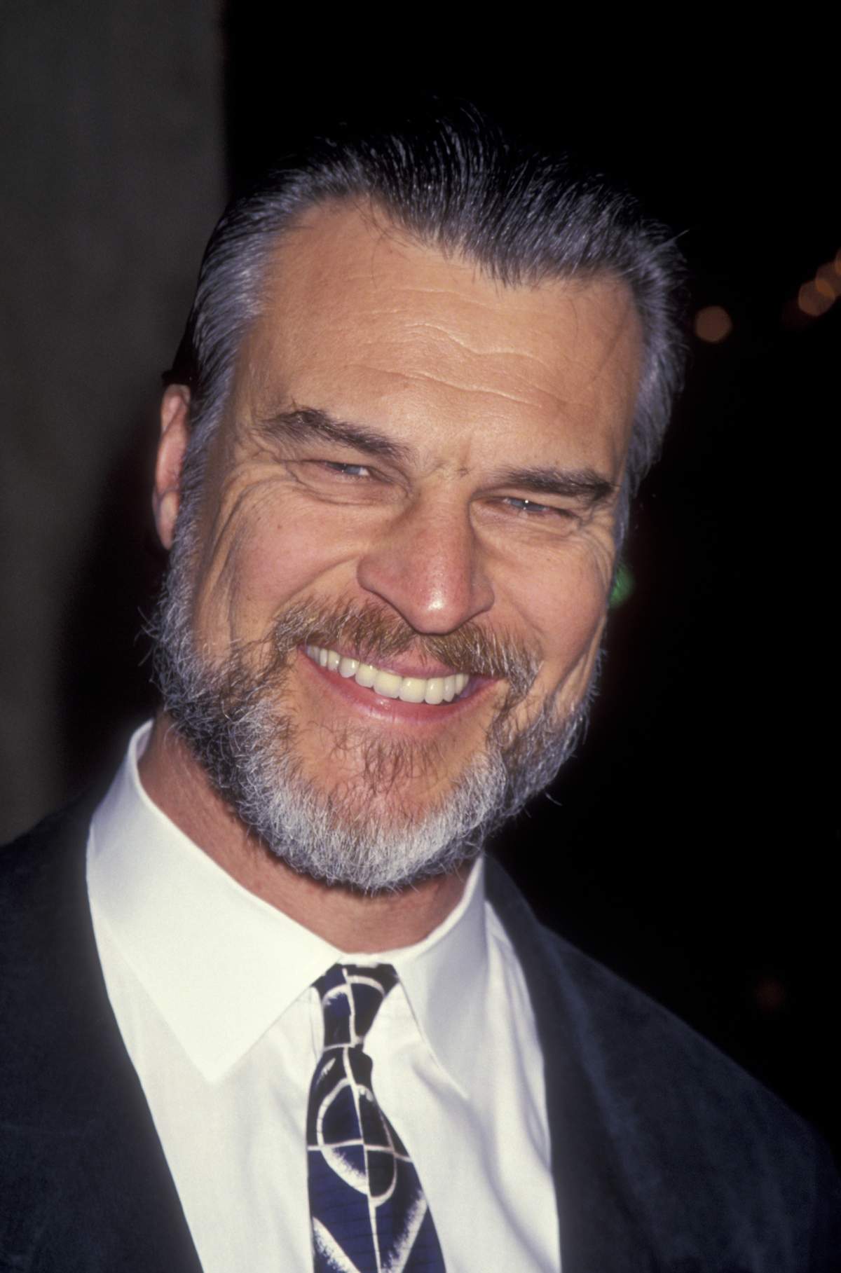 Actor Richard Moll attends the premiere of Sunset Boulevard on November 30, 1993 at the Shubert Theater in Century City, California.