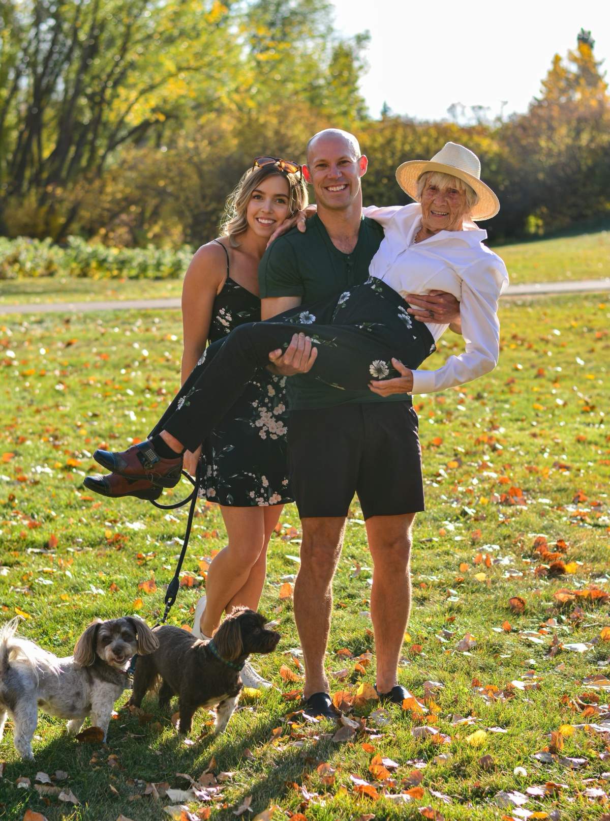 Madeline, Ian and Grandma Rochelle have lived together for the last six years.