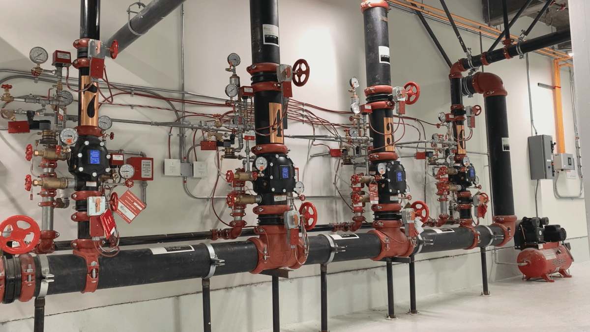 It has a unique fire suppression system as well.